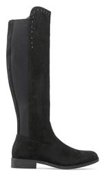Jenny Fairy Suede Γυναικείες Μπότες Ιππασίας Μαύρες
