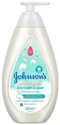 Johnson & Johnson Cottontouch 2 in 1 Bath & Wash 500ml με Αντλία