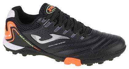 Joma Maxima 2301 TF Χαμηλά Ποδοσφαιρικά Παπούτσια με Σχάρα Μαύρα