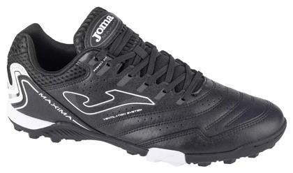 Joma Maxima TF Χαμηλά Ποδοσφαιρικά Παπούτσια με Σχάρα Μαύρα