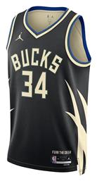 Jordan NBA Swingman Giannis Antetokounmpo Milwaukee Bucks City Edition Ανδρική Φανέλα Εμφάνισης Μπάσκετ