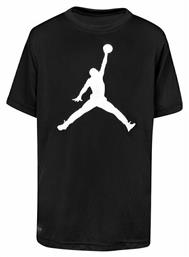 Jordan Παιδικό T-shirt Dri-Fit Μαύρο