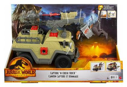 Jurassic World Dominion Capture And Crush Truck για 4+ Ετών από το Moustakas Toys