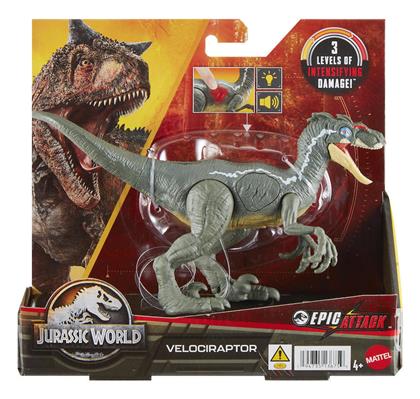 Jurassic World Epic Attack Velociraptor για 4+ Ετών από το e-shop