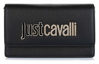 Just Cavalli Γυναικείο Πορτοφόλι Μαύρο από το Brandbags