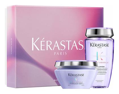 Kérastase Blond Absolu Limited Edition Σετ Περιποίησης για Βαμμένα Μαλλιά με Σαμπουάν και Μάσκα 2τμχ