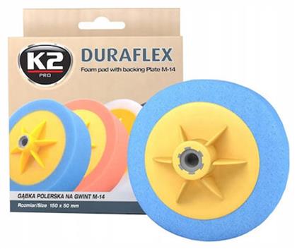 K2 Duraflex Σφουγγάρι Γυαλίσματος Μπλε Μ14 150x50mm