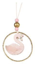 Kaemingk Παιδικό Διακοσμητικό Κρεμαστό Ροζ 8.5x8.5x1εκ.