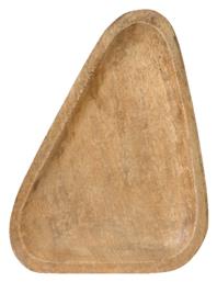 Kaemingk Ξύλινη Ορντεβιέρα Μονής Θέσης Καφέ Ø31.5xY31.5cm Π21xΜ1.5xΥ31.5cm