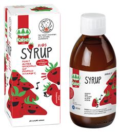 Kaiser 1889 Kids Syrup Σιρόπι για Παιδιά Φράουλα 200ml