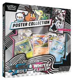 Κάισσα Pokemon Sv10.5 Black Bolt White Flare Unova Poster Collection Pok100401