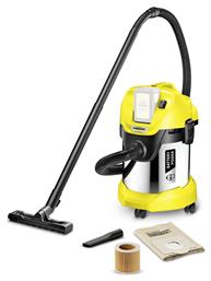 Karcher WD 3 Battery Premium Υγρών / Στερεών Επαναφορτιζόμενη Χωρίς Φορτιστή και Μπαταρία 17lt