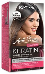 Kativa Keratin Anti-Frizz Xtreme Care Σετ Θεραπείας Μαλλιών με Κερατίνη για Ισιωτική, με Σαμπουάν και Μάσκα 3τμχ