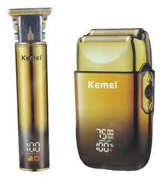 Kemei KM-2131 Ξυριστική Μηχανή Προσώπου με Απλές Μπαταρίες