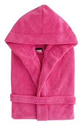 Kentia Γυναικείο Μπουρνούζι με Κουκούλα σε Φούξια Χρώμα 300gr/m²