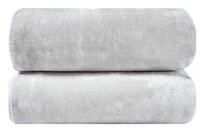 Kentia Notte Κουβέρτα Βελουτέ King Size 260x240εκ. 00 White