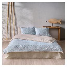 Kentia Σετ Μονή 165x245cm Versus Desmos Beige-veraman-nile Blue-grey