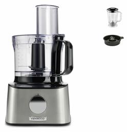 Kenwood Πολυμίξερ 800W με Κάδο 2.1lt και Κανάτα Μπλέντερ Ασημί