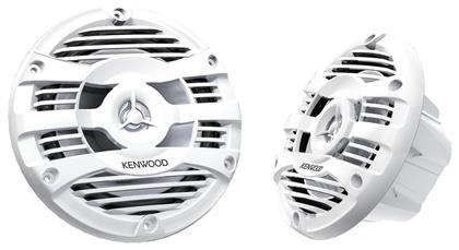 Kenwood Σετ Ηχεία Σκάφους Αδιάβροχα 6.5'' με 50W RMS Λευκό