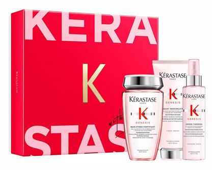 Kerastase Genesis - Limited Edition Σετ Περιποίησης Μαλλιών κατά της Τριχόπτωσης με Σαμπουάν, Conditioner και Θερμοπροστασία 3τμχ από το Attica