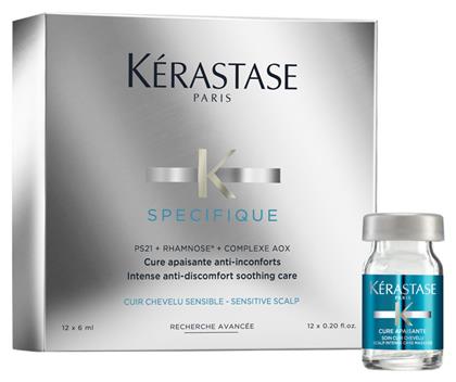 Kerastase Specifique Αμπούλες Μαλλιών Αναδόμησης για Άνδρες 12x6ml