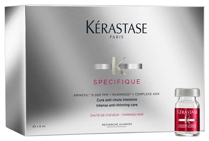 Kerastase Specifique Αμπούλες Μαλλιών κατά της Τριχόπτωσης για Άνδρες 42x6ml