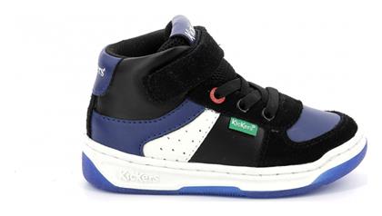 Kickers Παιδικά Sneakers High για Αγόρι Μπλε