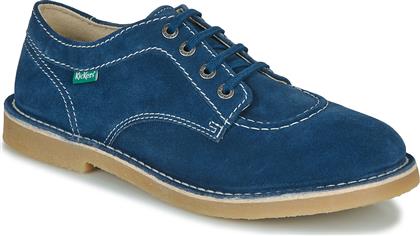 Kickers Suede Ανδρικά Casual Παπούτσια Μπλε