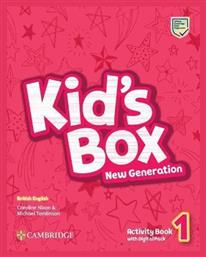 Kid's Box New Generation 1, Activity Book With Digital Pack