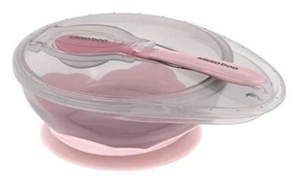 Kikka Boo Bowl With Spoon Pink