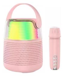 Kimiso Σύστημα Karaoke με Ασύρματo Μικρόφωνo KMS-151 σε Ροζ Χρώμα