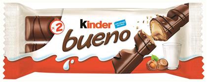 Kinder Bueno Γκοφρέτα Γάλακτος Φουντούκι 43gr