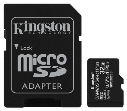 Kingston Canvas Select Plus microSDHC Class 10 U1 V10 A1 UHS-I