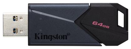 Kingston DataTraveler Exodia Onyx 64GB USB 3.2 Γκρι