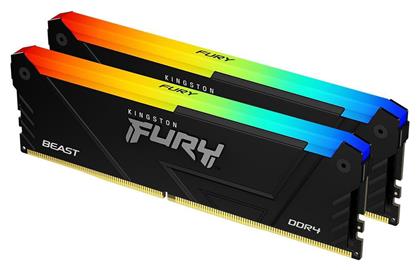 Kingston Fury Beast 32GB DDR4 με 2 Modules (2x16GB)