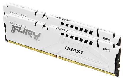 Kingston Fury Beast 64GB DDR5 RAM με 2 Modules (2x32GB) και Ταχύτητα 5200 για Desktop