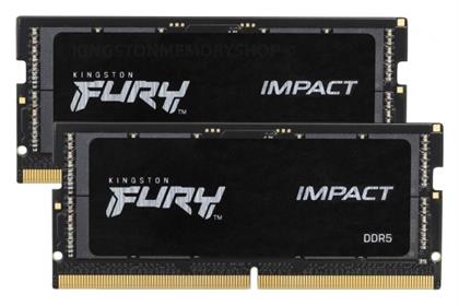 Kingston Fury Impact 64GB DDR5 με 2 Modules (2x32GB)