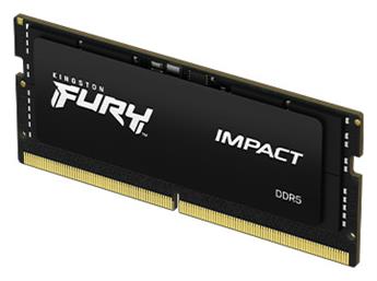 Kingston Fury Impact 8GB DDR5 RAM με Ταχύτητα 4800 για Laptop