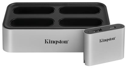 Kingston Workflow Station USB 3.2 Hub 2 Θυρών με σύνδεση USB-C και Εξωτερική Παροχή Ρεύματος