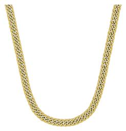 Kiriakos Gofas Χρυσή Αλυσίδα Λαιμού 14Κ Λεπτή Πάχους 5.35mm και Μήκους 55cm