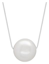 Kiriakos Gofas Κολιέ από Λευκόχρυσο 14Κ