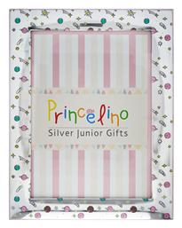 Kiriakos Gofas Παιδική Κορνίζα Ασημένια σε Ασημί Χρώμα