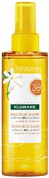 Klorane Polysianes Αντηλιακό Λάδι για το Σώμα SPF30 200ml