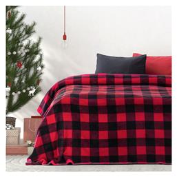 Kocoon Jolly Κουβέρτα Fleece Μονή 150x220εκ. Κόκκινο από το Aithrio