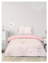 Kocoon Σετ Παιδική Παπλωματοθήκη Μονή με Μαξιλαροθήκη Snowbelle 165x245εκ.