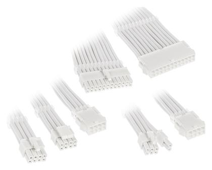 Kolink Core Adept Braided Cable Extension Kit Peripheral - Peripheral Cable Λευκό (COREADEPT-EK-WHT)