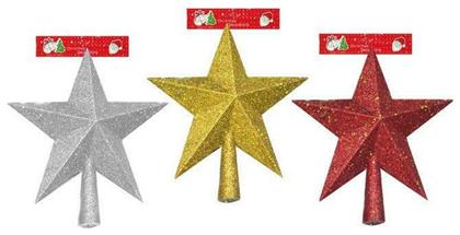Κορυφή Αστέρι Πλαστική 20x20cm (Διάφορα Χρώματα)