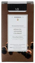 Korres Argan Oil Advanced Colorant 1.0 Μαύρο Φυσικό 50ml