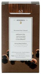 Korres Argan Oil Advanced Colorant 6.3 Ξανθό Σκούρο Μελί 50ml