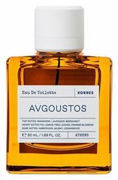 Korres Avgoustos Eau de Toilette 50ml από το Pharm24